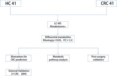 LC–MS-based serum metabolomics analysis for the screening and monitoring of colorectal cancer